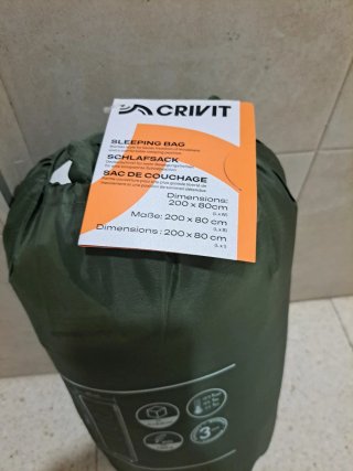 Saco de dormir Crivit 200x80cm
