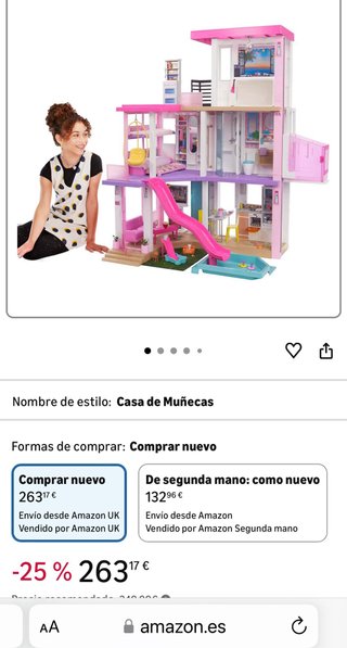 Barbie Dreamhouse Casa de Muñecas