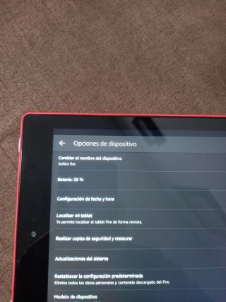 Tablet Amazon Fire HD 10 Roja