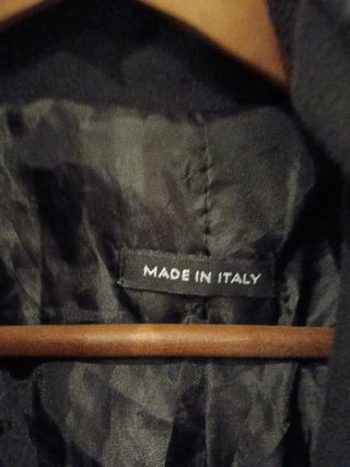 Cappotto patchwork in tessuto da donna