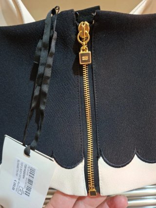 Top Elisabetta Franchi nero e bianco