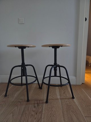 Taburete Kullaberg IKEA Metal y Madera.