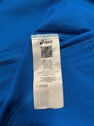 Giacca Asics Track & Field Blu Taglia M