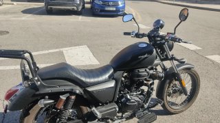 Macbor Rockster Flat 125 Negra