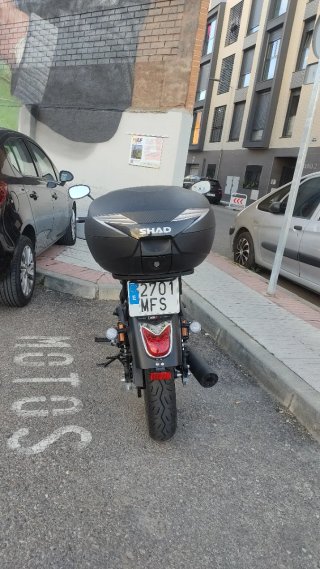 Macbor Rockster Flat 125 Negra
