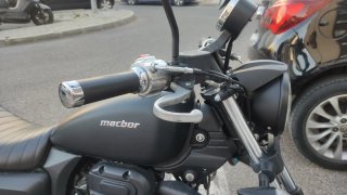 Macbor Rockster Flat 125 Negra