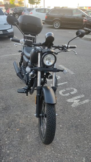Macbor Rockster Flat 125 Negra