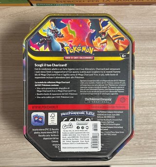 Pokémon Tin Mega Charizard X & Y Sigillate