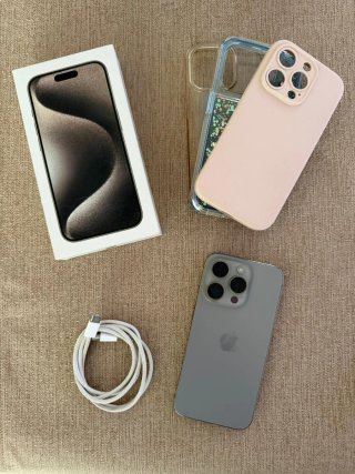 iPhone 15 Pro 128 GB Plata 85% Bat