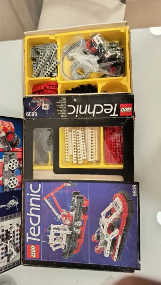LEGO Technic 8839 - Vintage, Incompleto