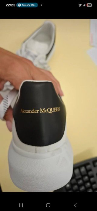 Alexander McQueen Deportivas Blancas