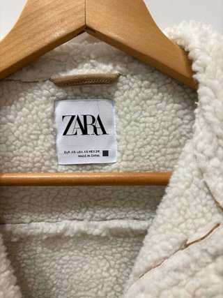 Chaleco borreguito Zara