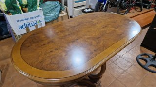 Mesa de comedor extensible madera