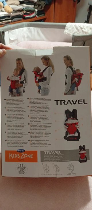 Mochila Porta Bebé Jane Kids Zone Travel