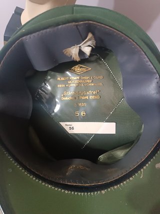 Gorra Policía Alemania Verde