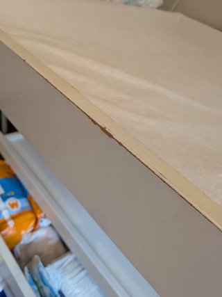 Cambiador y cuna IKEA Myllra Blanco
