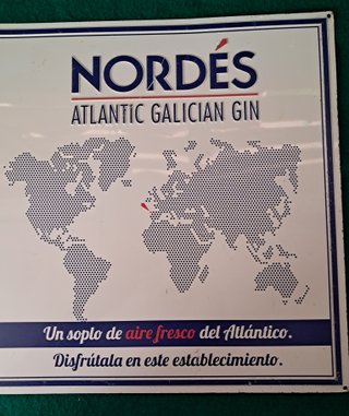 Chapa Publicitaria Ginebra Nordés