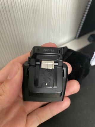 Flash Olympus FL-LM2 con funda