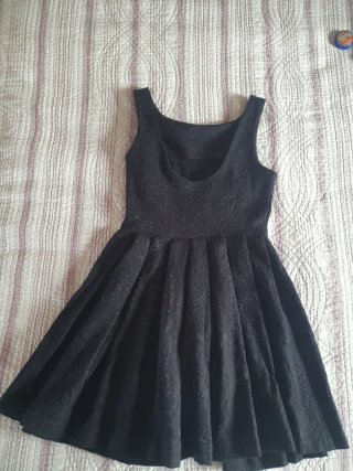 Vestito elegante nero Zara