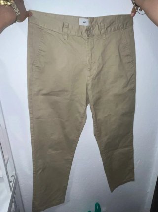 Pantalones chinos H&M beige