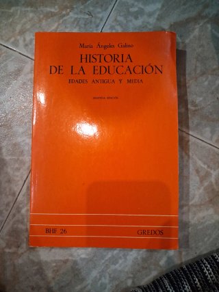 La historia de la educación. Libro