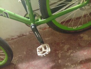 Bicicleta para saltos