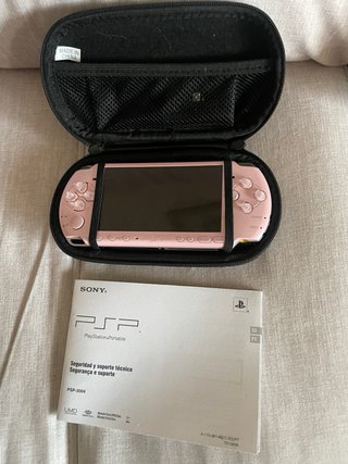 PSP Rosa con Cámara