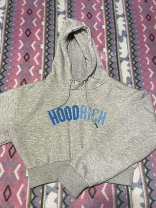 Completo Hoodrich Grigio e Azzurro