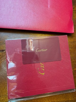 Scatola Cartier completa