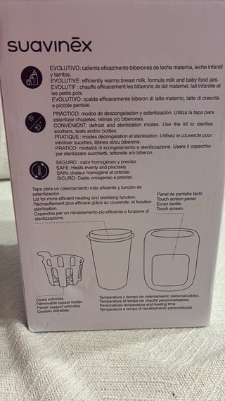 Calienta biberones y esterilizador Suavinex