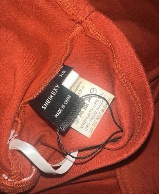 Conjunto 3 piezas naranja talla única