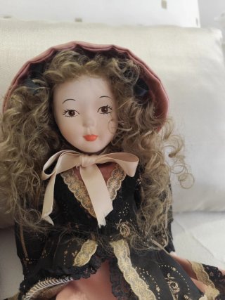 Muñecas de porcelana vintage