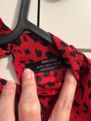 Camisa corta estampada