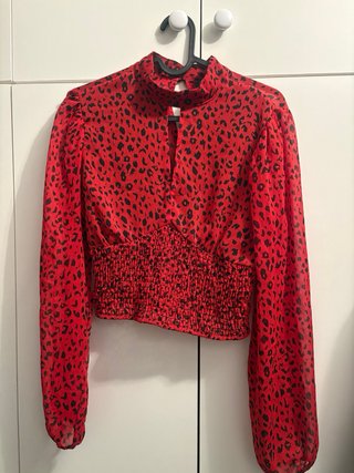 Camisa corta estampada