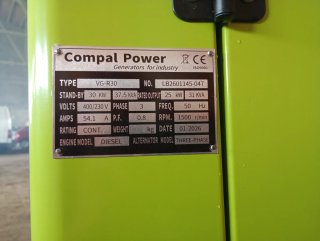 Generador Insonorizado 37.5 KVA Nuevo 2026