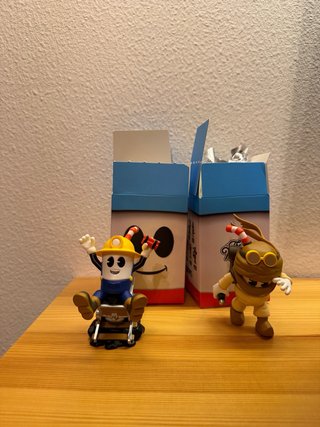 Figuras Milfo Dune y Minero