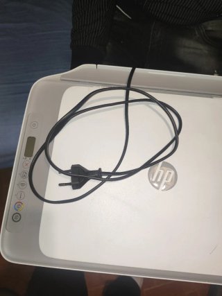 Impresora HP Gris y Blanca