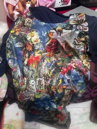 Camiseta mujer estampado naturaleza