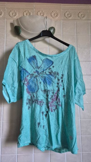 Top donna teal taglia unica