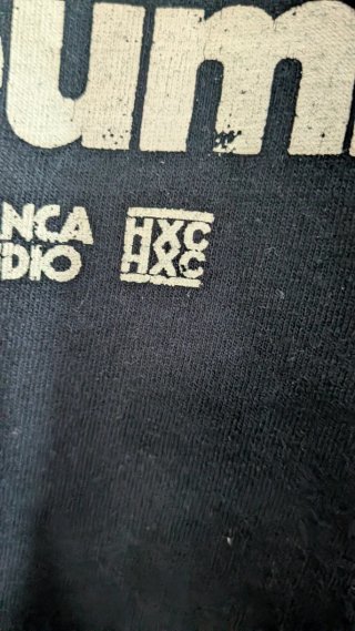Camiseta Hardcore Hits Cancer Talla XL