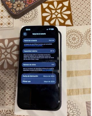 Apple iPhone 15 Negro –