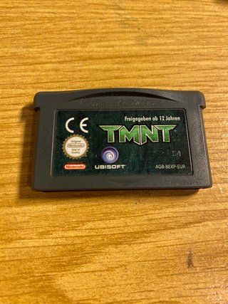 TMNT Tortugas Ninja Game Boy Advance PAL ESP