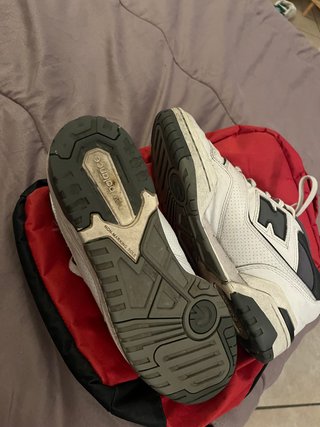 New Balance 550 Tg 43 grige e bianche