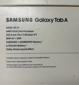 Samsung Galaxy Tab A 10.1 (2019) Gris