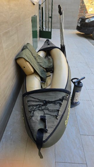 Kayak hinchable 2 plazas