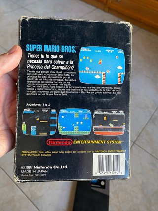 Super Mario Bros. NES - Versione Spagnola