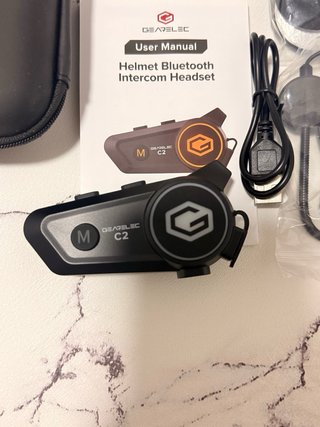 Intercomunicador Moto Bluetooth Geartec C2
