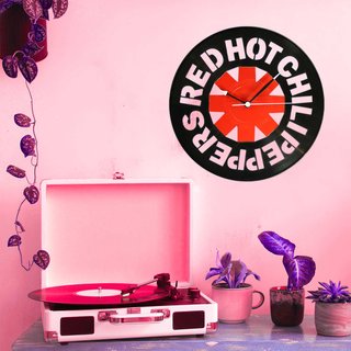 Reloj de Disco de Vinilo Red Hot Chili Peppers