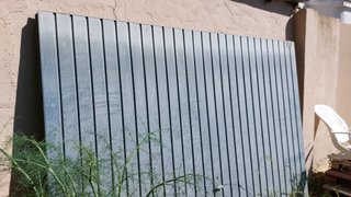 Puerta metal macizo