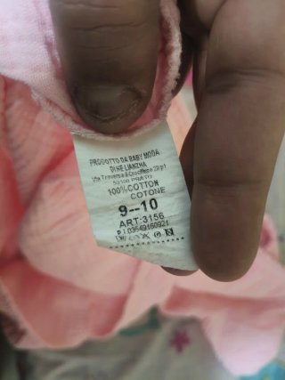 Vestido rosa niña 9-10